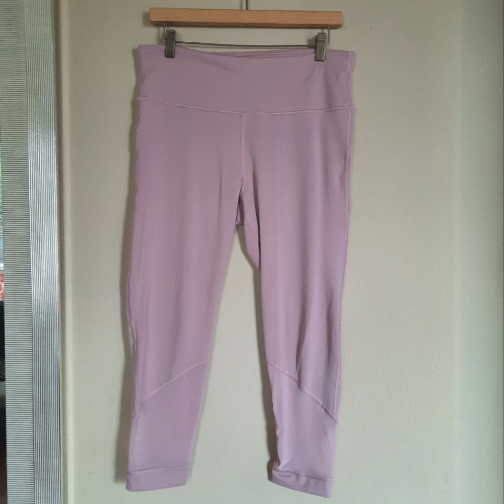 Dusty Pink Mauve Leggings Gapfit Athletic Athlesiure Workout - Picture 2 of 10